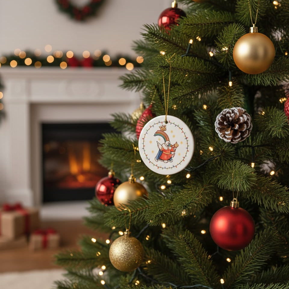 NAVIDAD - ADORNO CERÁMICA DETALLE CURRO MAGO