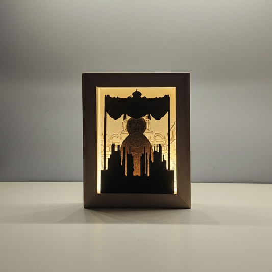 LÁMPARA MARCO DETALLE COFRADE ESPERANZA MACARENA