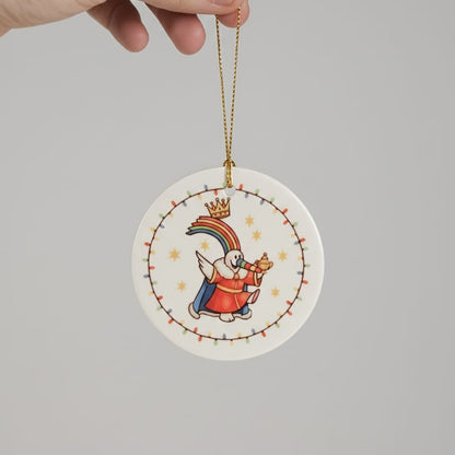 NAVIDAD - ADORNO CERÁMICA DETALLE CURRO MAGO