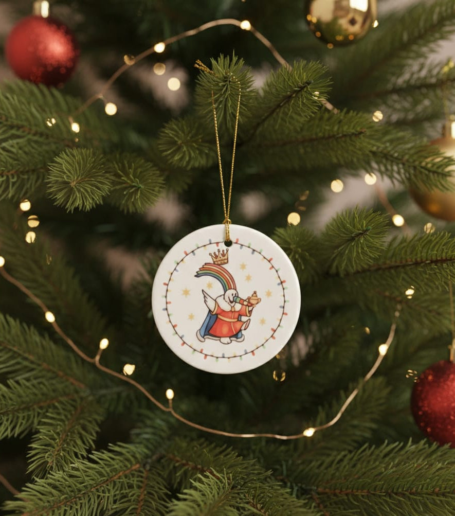 NAVIDAD - ADORNO CERÁMICA DETALLE CURRO MAGO