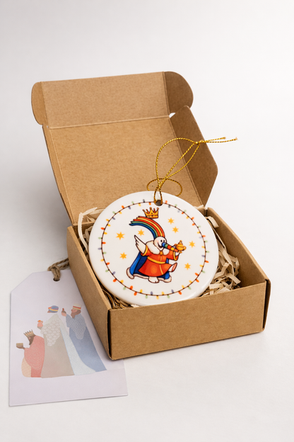 NAVIDAD - ADORNO CERÁMICA DETALLE CURRO MAGO